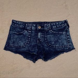 True Religion Cutoff Concept denim shorts